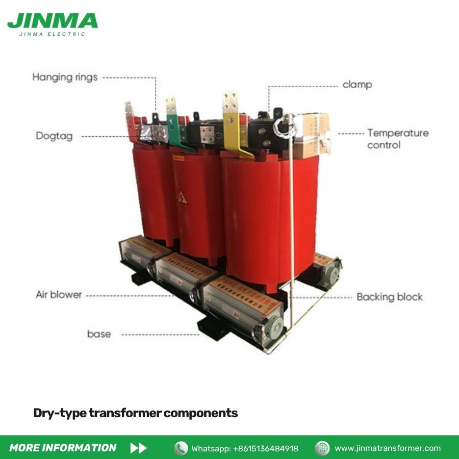 Dry-type transformer components