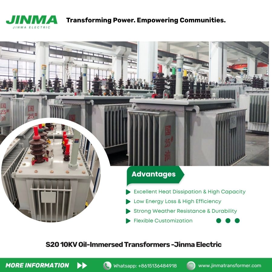S20 10KV Oil-Immersed Transformers -Jinma Electric