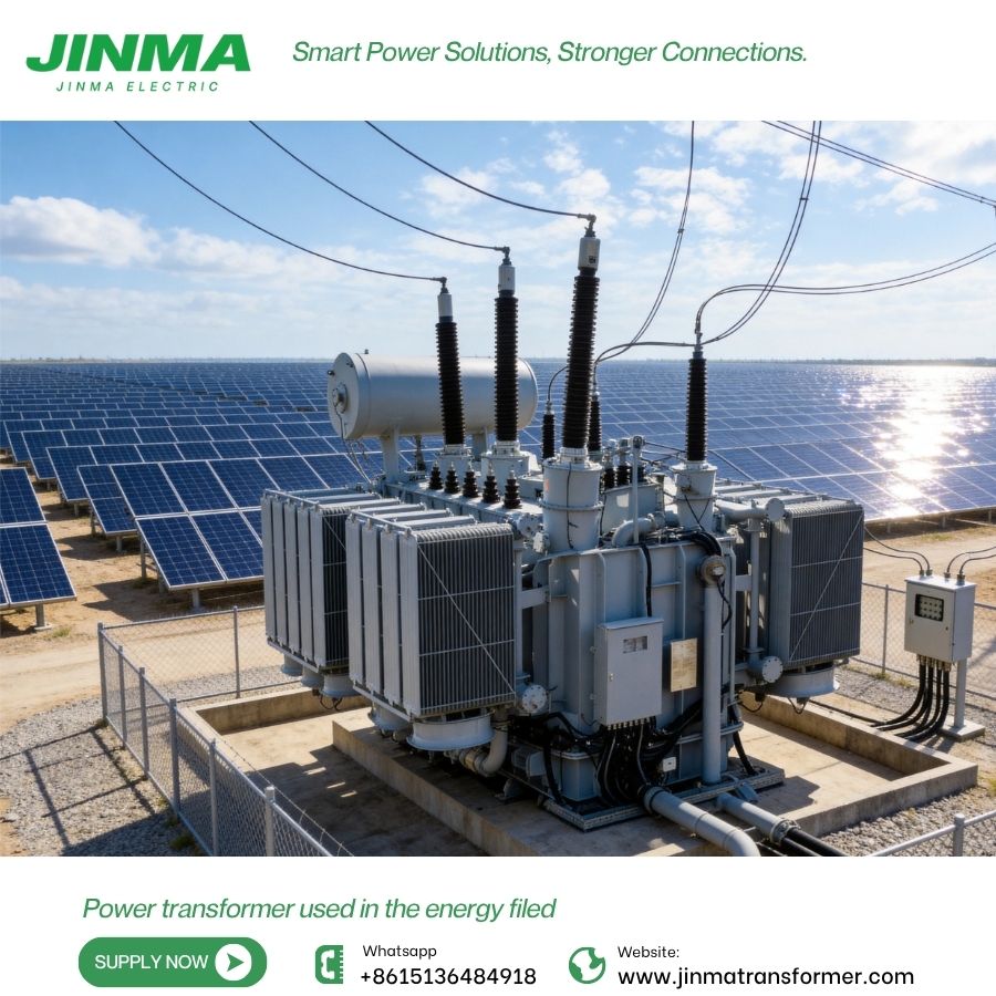 Solar farm transformer application
