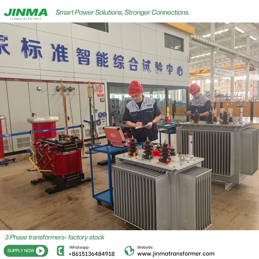 3 Phase transformers- factory stock
